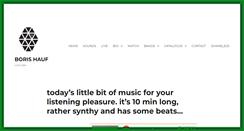 Desktop Screenshot of hauf.klingt.org