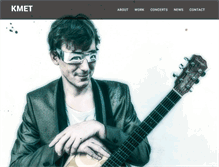 Tablet Screenshot of kmet.klingt.org