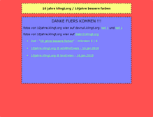 Tablet Screenshot of 10jahre.klingt.org